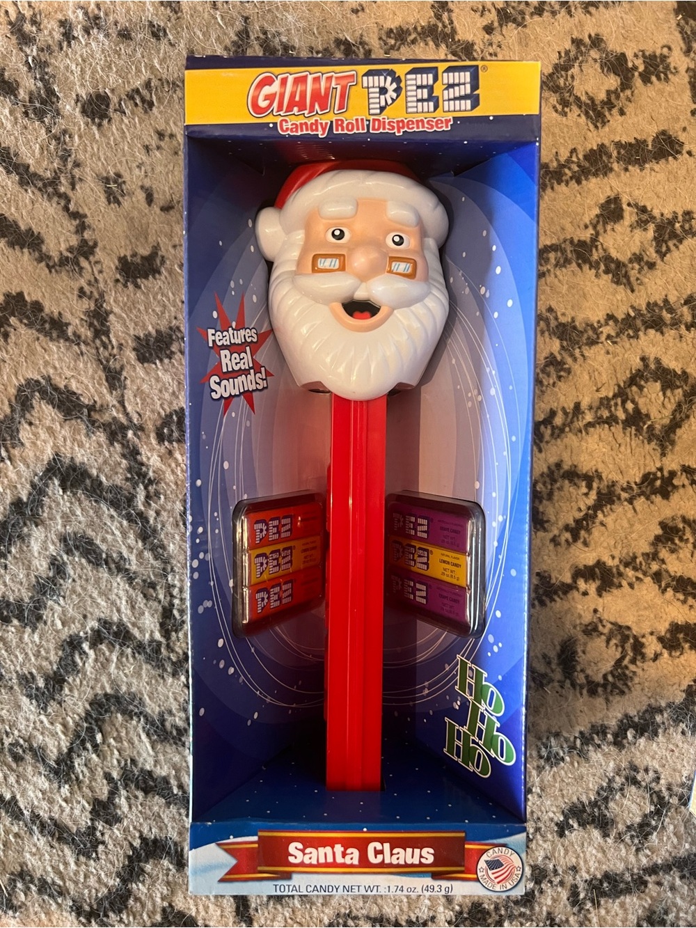 Santa Claus Candy Dispenser - Red and White giant Pez